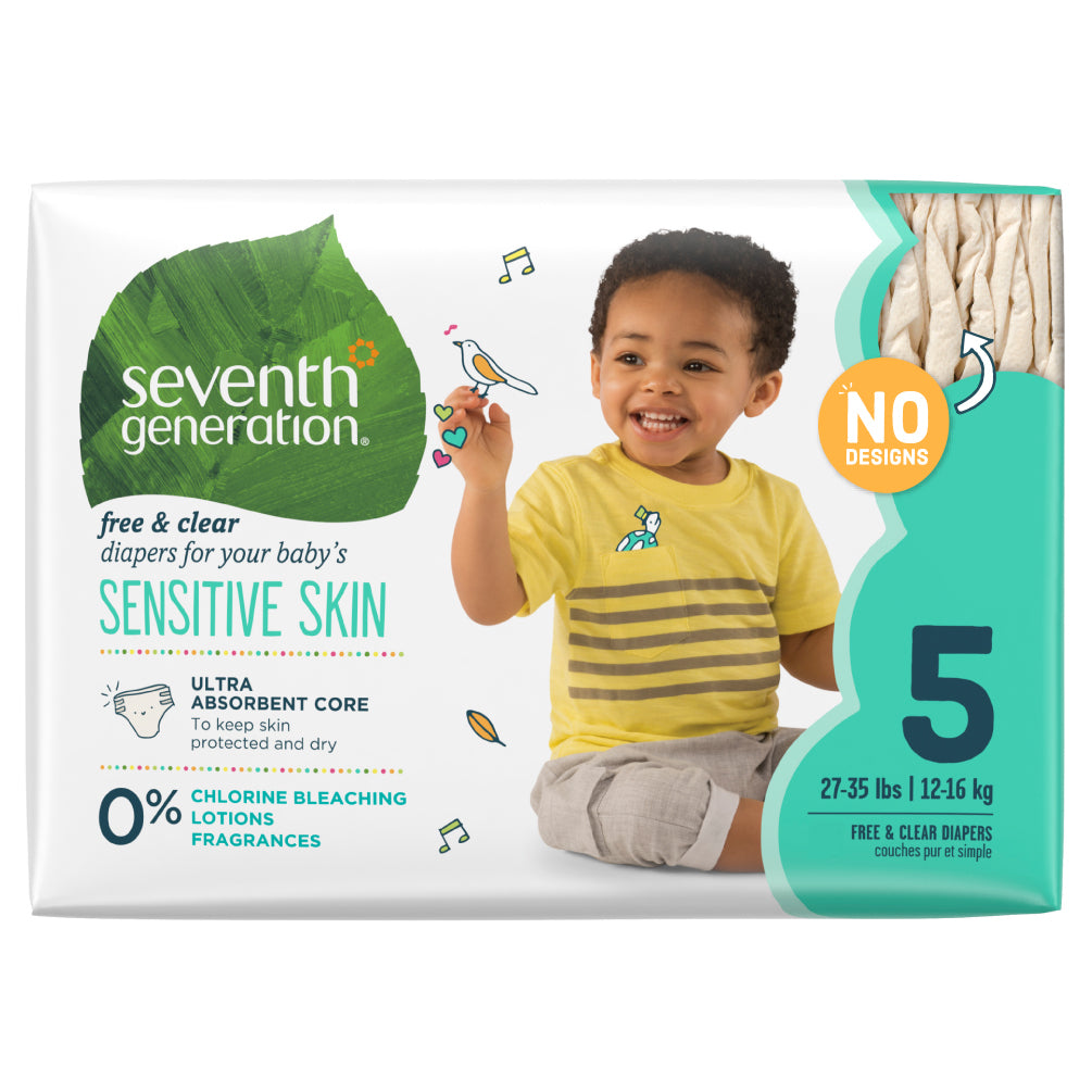 Baby Diaper 36 for sensitive skin  Seventh Generation