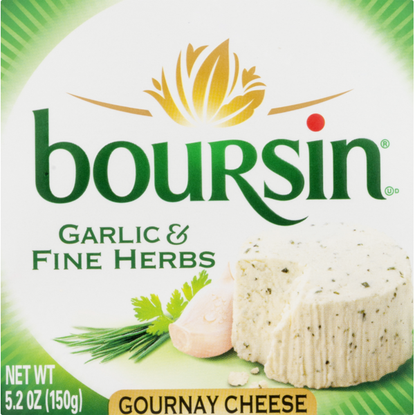 Boursin Cream Cheese Garlic and Fines Herbs
