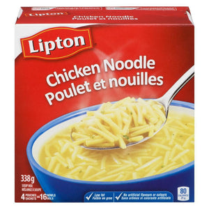Chicken Noodle Soup, Lipton 4 Pouches 338g