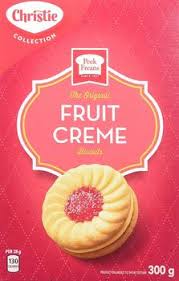 Cookie Fruits Creme Christie 300g