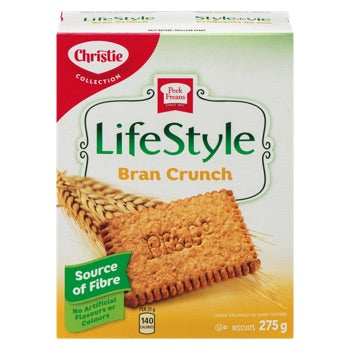 Cookie Life Style Bran Crunch Christie 275 g