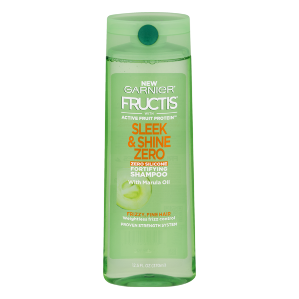 Garnier Fructis Sleek & Shine Zero silicone Fortifiying Shampoo 370ml