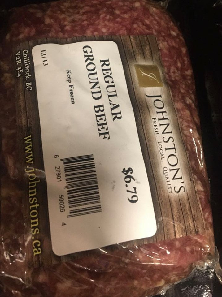 Johnston's Regular Ground Beef