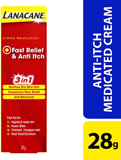 Lanacane Fast Relief & anti itch 3 in 1 28g