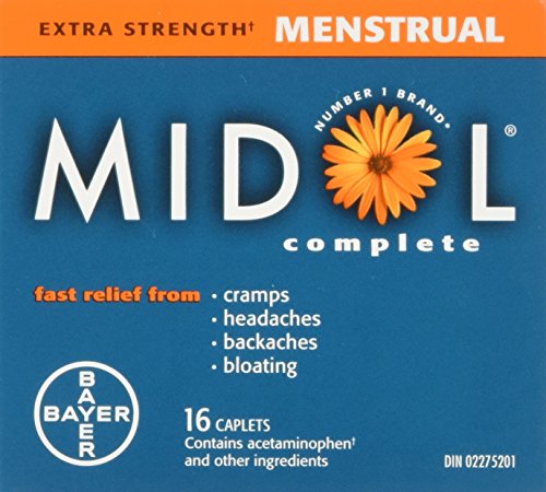Midol Extra Strength, menstrual pain