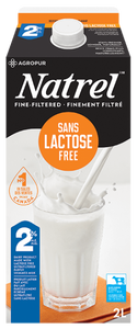 Milk 2% Natrel Lactose Free 2L