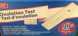 Ovulation test, 1 test get pregnant fast result 5 min, easy to use