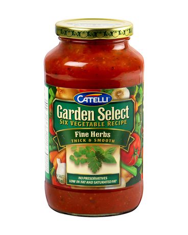 Pasta Sauce Garden Selec Six vegetable 640ml