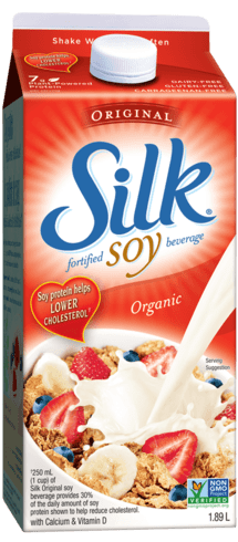 Silk Fortified Soy Milk original, Dairy free 1.89L