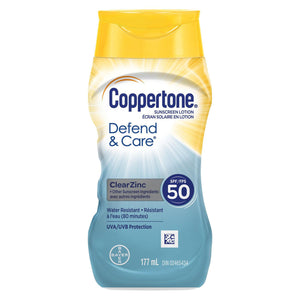 Sun Screen Coppertone Defend & Care FPS 50 177ml
