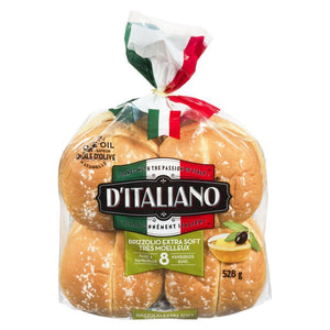 d' Italiano 8 Hamburger Bread
